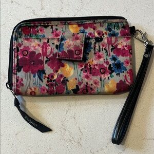 Thirty-One Floral Wristlet